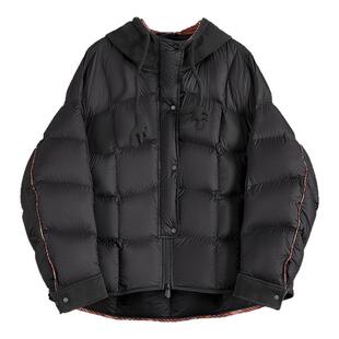 【同价双11】日着侠趣铝丝小手帽羽绒服2026冬新款女宽松显瘦外套