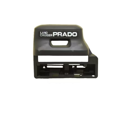 适用03-23款普拉多后车牌照框LC150霸道2700/4000后牌照板车牌壳