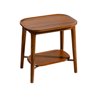 乌金木实木沙发边几客厅角几简约小茶几边桌家用侧边柜小桌子方几