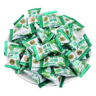 徐福记清凉薄荷糖老式强劲清凉硬糖休闲零食喜糖招待糖果正品批发