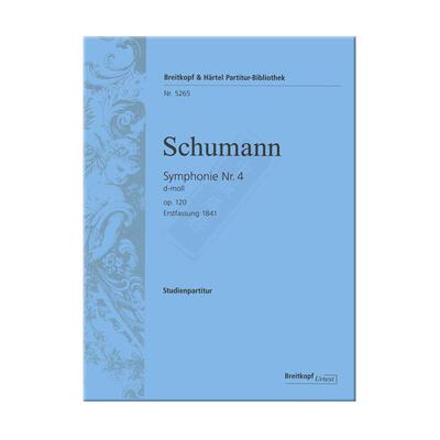 舒曼第四交响曲小总谱