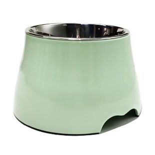 朵萌不锈钢宠物碗狗狗猫碗宠物专用碗中大型犬狗盆大容量护颈狗碗