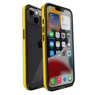 适用于苹果iPhone15大黄蜂边框软全包边硬框二合一15Plus保护套15Promax防摔四角气囊抗震14原机手感手机壳
