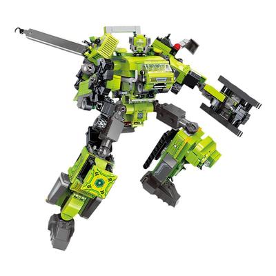 启蒙积木拼装益智模型