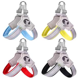 狗狗牵引绳胸背带外出用品法斗波士顿梗泰迪边牧柯基比熊鹿犬博美