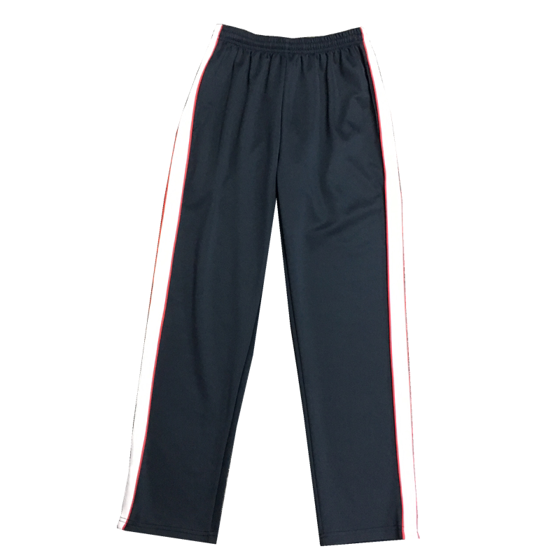 定制秋季款宽边两侧细条校服裤