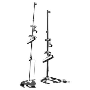 三合一多功能野钓地插支架不锈钢钓鱼支架炮台饵料盘拉饵盘地插架