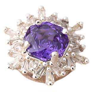 高保铜镀18K金色镶切面锆雪落下隔珠手工diy水晶手链串珠多通配件