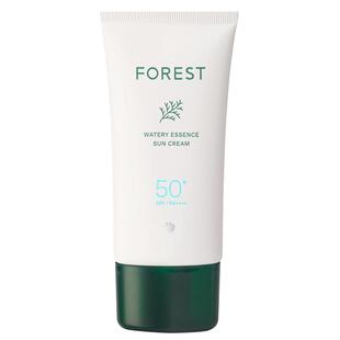 Forest韩国原装绿手指防紫外线乳液spf50 儿童成人防晒精华80ml