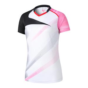 羽毛球服短袖套装比赛服定制印字
