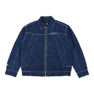 Converse匡威新款男子百搭牛仔外套保暖棉服夹克上衣10027962-A01