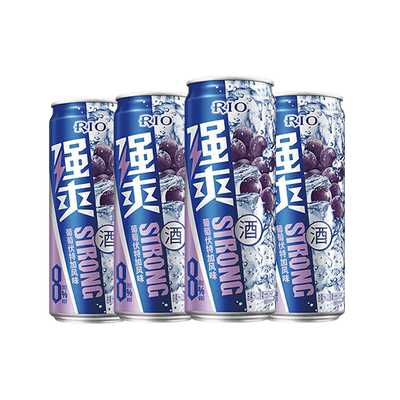 锐澳预调鸡尾酒强爽8度果酒330ml