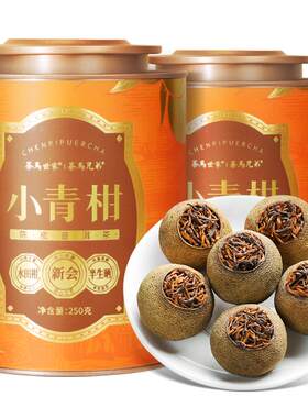 茶马世家新会小青柑古法工艺送礼