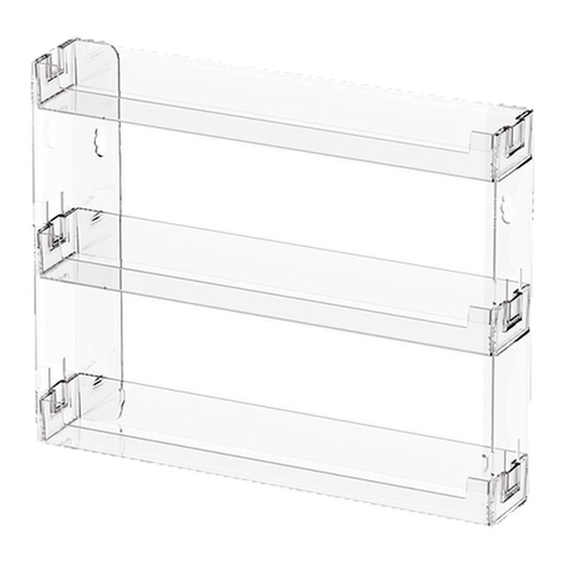 吧唧展示架挂墙上亚克力置物架子宿舍周边立牌流麻色纸谷子收纳架