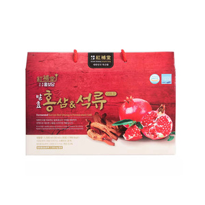 【祖艾妈推荐】韩国进口红補堂红参石榴汁饮品口服高丽人参浓缩液