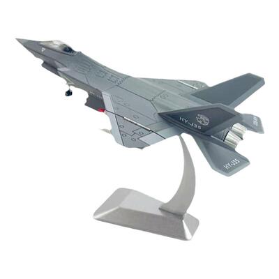 歼35舰载机合金仿真模型