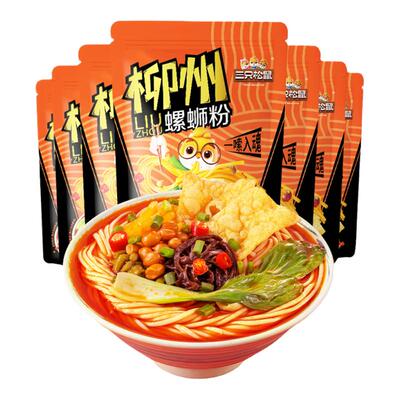 三只松鼠螺蛳粉335g柳州风味