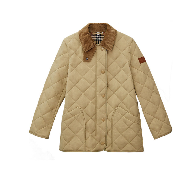 BURBERRY女款米色棉服