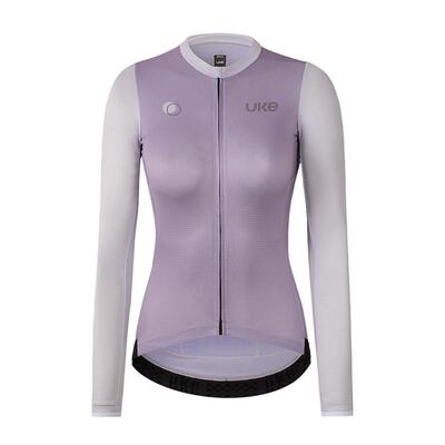 UKE骑行服新款女子长袖修身显瘦
