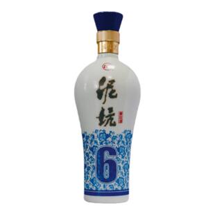 泥坑 42度浓香型白酒 泥坑酒青花6礼盒白酒500ml*6整箱装包邮