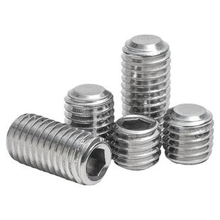 304平端紧定螺丝12.9级内六角无头顶丝机米止付螺钉M3-M16 M2-M24