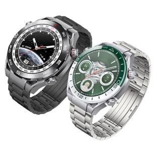 适用华为ultimate非凡大师2探索手表三珠全钛侧滑拆卸表带GT5pro运动watch4pro男士GT3/2Pro金属表链非钛合金