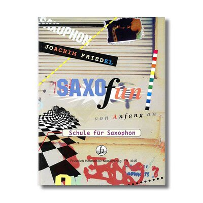 弗里德尔萨克斯作品原版乐谱书