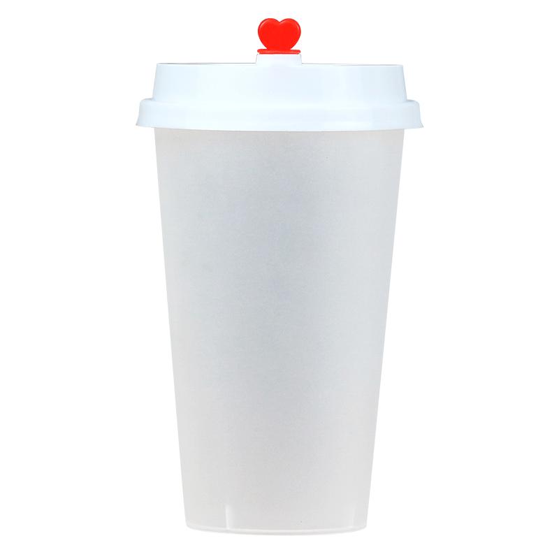 一次性杯子95口塑料胖胖奶茶