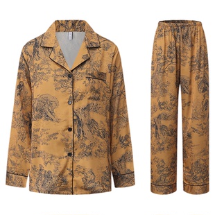 「LA」Phyllis·富雅韶华丨国金26SS*新中式高端缎面睡衣套装女士