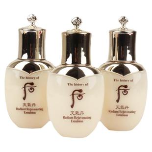 3瓶打包 Whoo后天气丹花献滋养乳25ml中小样提亮肤色紧致保湿乳液