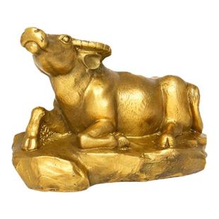 道家师傅 纯铜水牛摆件 化解正北卫生间 厕所在北方坎位 铜牛包邮