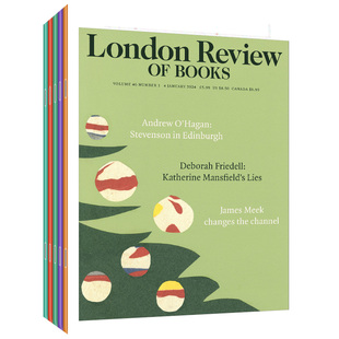 【外刊订阅/单期】London Review of Books 2025年订购24期  伦敦图书评论 英国英文版杂志2023/24年国外过期刊