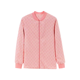 桑蚕丝小棉袄女士内穿加厚保暖棉服妈妈防寒丝绵内胆拉链修身棉衣