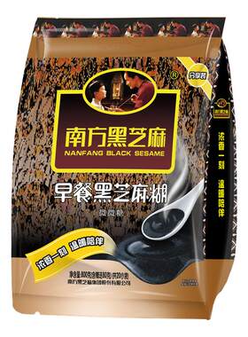 南方黑芝麻糊经典800g原味/微微糖/600g红枣微糖即食营养早代餐粉