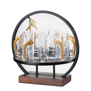 白酒杯轻奢高档精致高级感喝酒专用分酒器商用大容量创意酒具套装