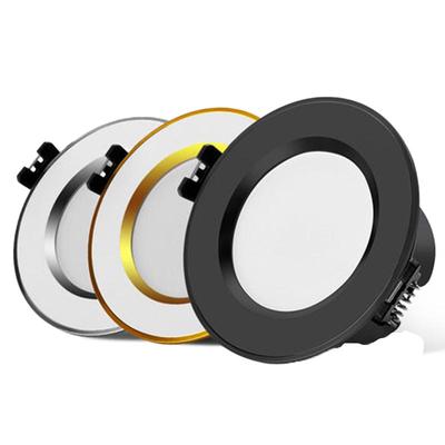 led嵌入式分开孔牛天花客厅筒灯