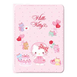 使用苹果ipad11保护壳ipadair7保护套9十代10迷你4凯蒂猫HelloKitty卡通mini6带笔槽ipadpro防摔13寸air5硅胶