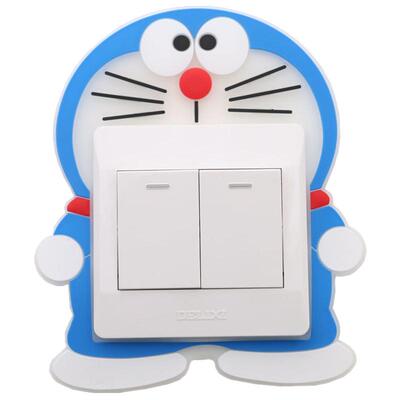 创意夜光开关贴边框套北欧保护套