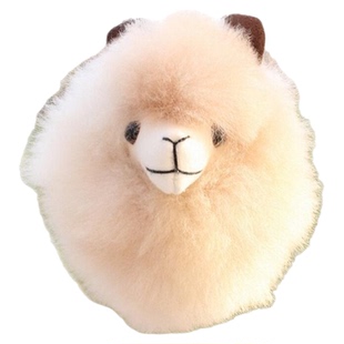 羊驼毛绒玩偶 秘鲁进口印加驼品牌 狮子熊几维鸟企鹅 钥匙扣 挂件