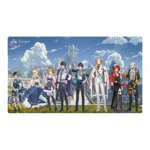 自由一日kinbor龙族联名周边 鼠标垫-绮罗花宴大号桌面用