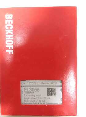 议价BECKHOFF倍福EL3058 EL3068 EL3048 EL3064 EL3052现货出售