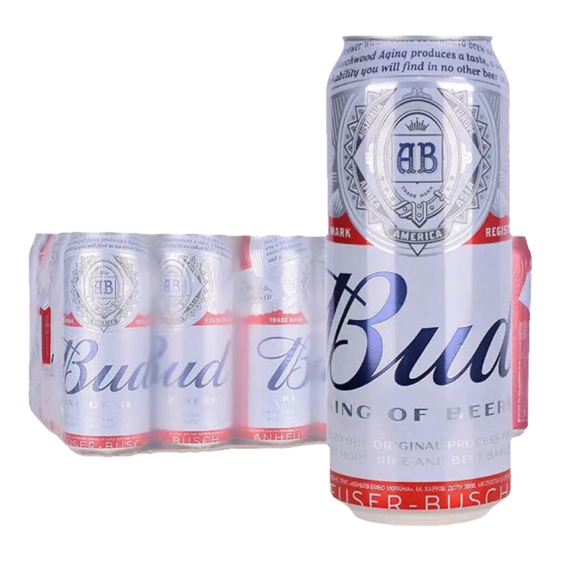 【进口】Budweiser啤酒500ml