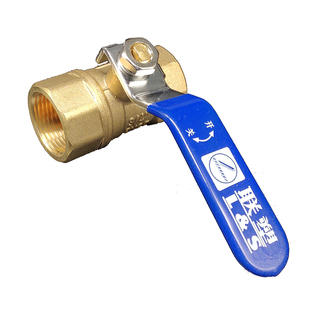 联塑黄铜球阀4分水开关家用自来水铜内丝加厚球阀水管阀门6分1寸