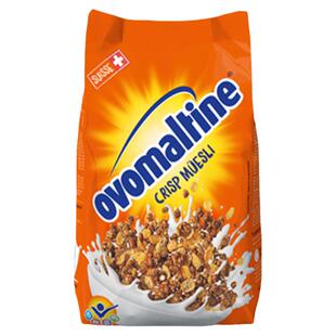 现货瑞士ovomaltine阿华田可可麦芽牛奶冲泡干吃早代餐燕麦片500g