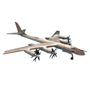 恒辉模型 小号手 01601 1/72 图-95MS TU-95 战略轰炸机 拼装模型