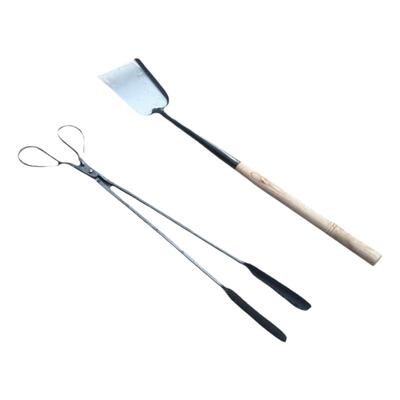 耐用加厚升级煤块纯铁柴火钳子