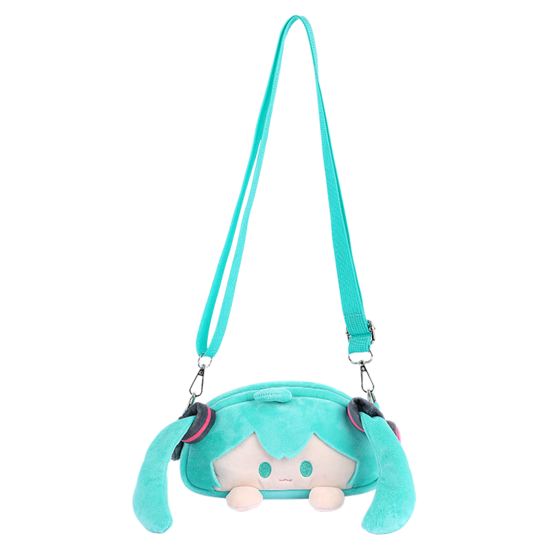 广博初音未来周边玩偶笔袋