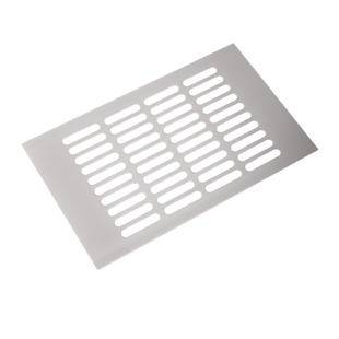 燃气柜门透气孔通风散热格栅板网格冲孔厚橱柜透气网铝合金正方形