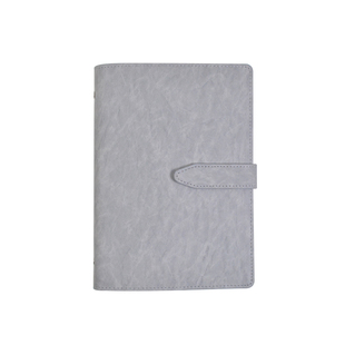 A5笔记本手帐皮质简约ins风活页本可拆卸替芯本子厚学生6孔钢夹方格横线康奈尔空白单词本笔记本子记事本A5