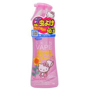 日本VAPE驱蚊水喷雾防蚊液蚊虫叮咬无毒宝宝孕妇儿童清凉柑橘200m
